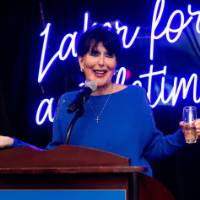 President Mantella shares remarks at the podium